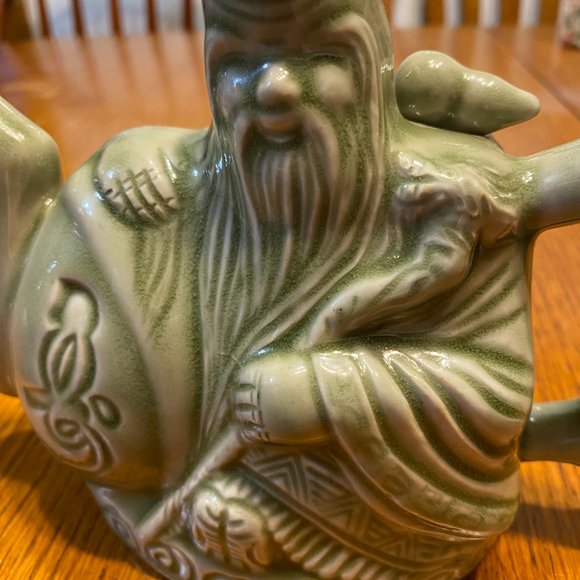 Chinese Celadon Trick Teapot - Picture 6 of 8